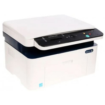МФУ лазерный Xerox WorkCentre 3025 черно-белая печать, A4, цвет белый