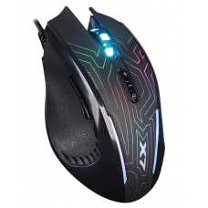 Мышь A4TECH X87 игровая оптическая проводная USB черный