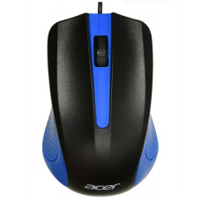 Мышь Acer OMW011 оптическая проводная USB черный синий