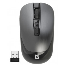 Мышь Defender Wave MM-995 оптическая беспроводная USB серебристый