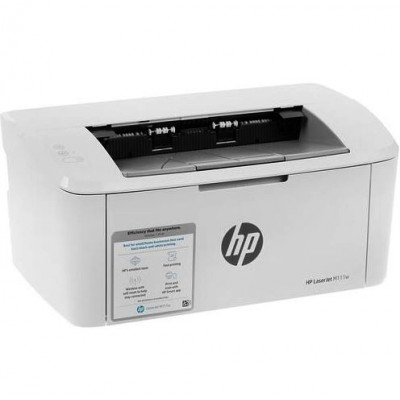 Принтер лазерный HP LaserJet M111w черно-белая печать, A4, цвет белый