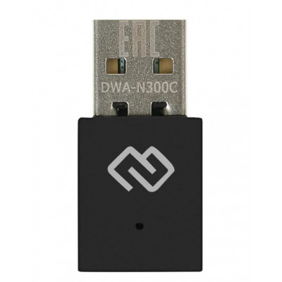 Сетевой адаптер Wi-Fi Digma DWA-N300C USB 2.0