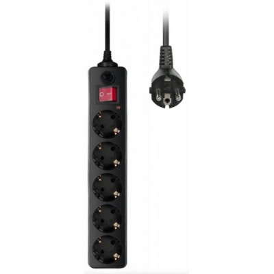 Сетевой фильтр Buro 500SH-3-B 3.0 м черный