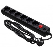 Сетевой фильтр Buro 600SH-16-3-B 3.0 м черный