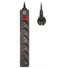 Сетевой фильтр Buro 600SH-3-B 3.0 м черный