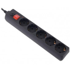 Сетевой фильтр PC PET AP01006-3-B 3.0 м черный