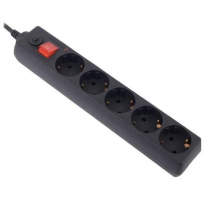 Сетевой фильтр PC PET AP01006-3-B 3.0 м черный