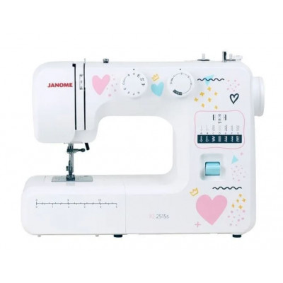 Швейная машина Janome JQ 2515S белый
