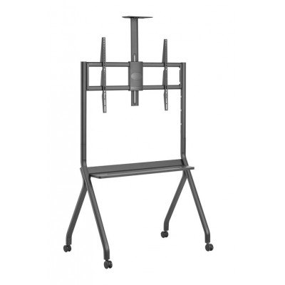 Стойка Digis DSM-P1296 мобильная для ТВ 55"-100" до 120 кг, VESA до 900x600мм, сталь, черная