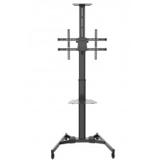 Стойка Digis DSM-P164C мобильная для ТВ 37"-70" до 50 кг, VESA до 600x400мм, наклон -10°/+10°, регул