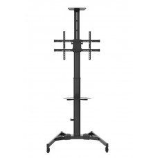 Стойка Digis DSM-P264CH мобильная для ТВ 37"-70" до 50 кг, VESA до 600x400мм, наклон -10°/+10°, бези