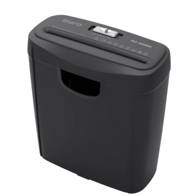 Уничтожитель бумаг Buro Home BU-S606S, P-2, 5 мм, 6 лист. одновременно, 11л