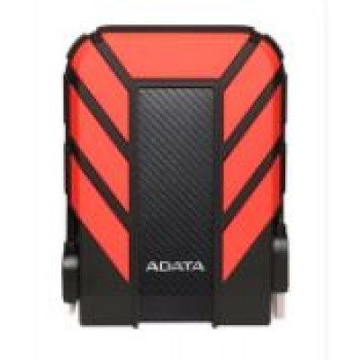 Внешний диск HDD A-Data DashDrive Durable HD710Pro 2ТБ черный красный