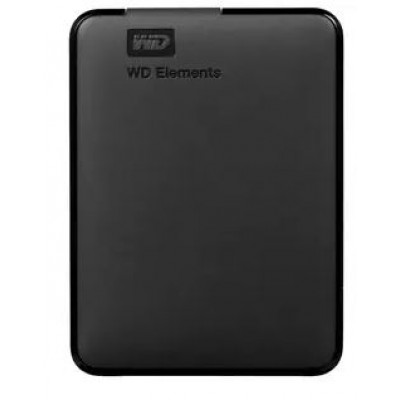 Внешний диск HDD WD Elements Portable WDBUZG0010BBK-WESN 1ТБ черный