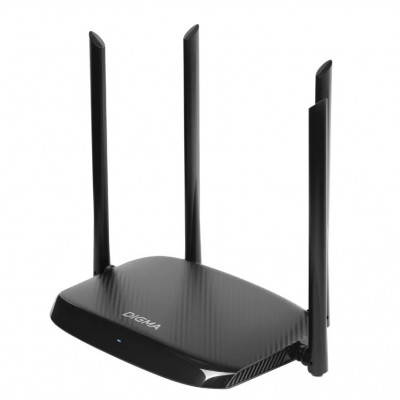 Wi-Fi роутер Digma DWR-AC1201 AC1200 черный