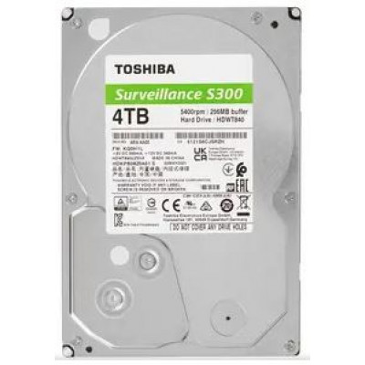 Жесткий диск Toshiba S300 HDWT840UZSVA 4ТБ HDD SATA III 3.5"